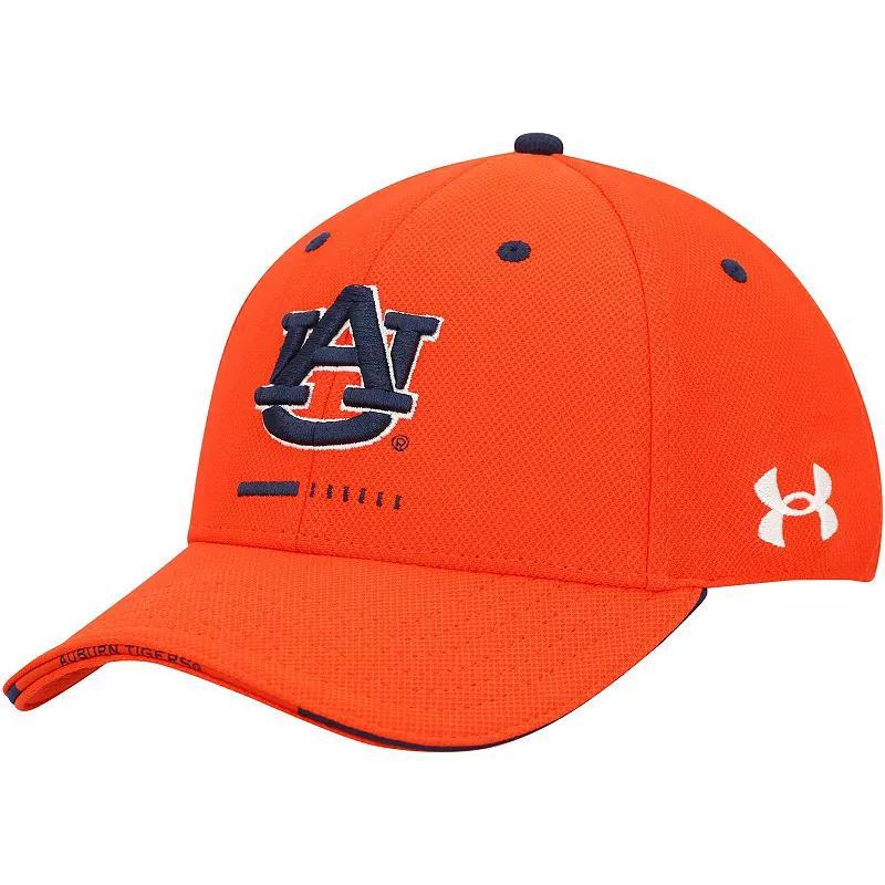 Mens Under Armour Auburn Tigers Blitzing Accent Performance Adjustable Hat Product Image