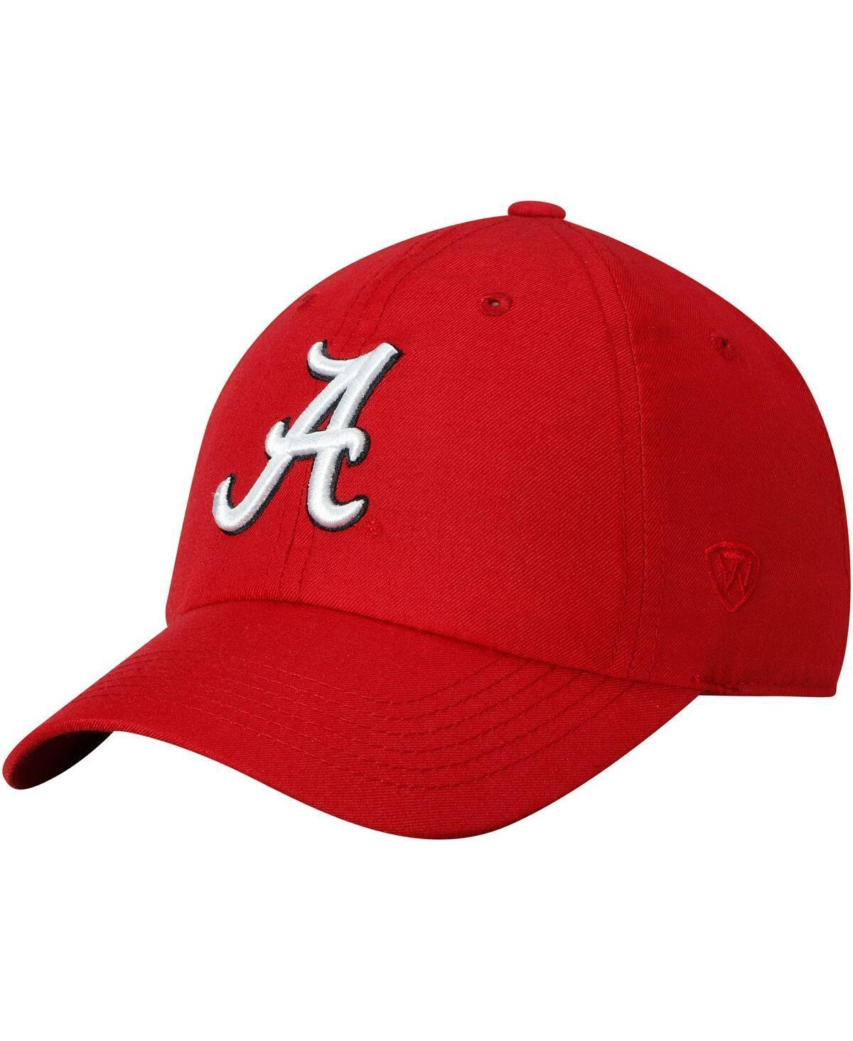 Mens Crimson Alabama Crimson Tide Primary Logo Staple Adjustable Hat Product Image