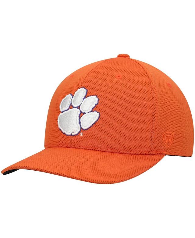 Mens Top of The World Orange Clemson Tigers Reflex Logo Flex Hat Product Image