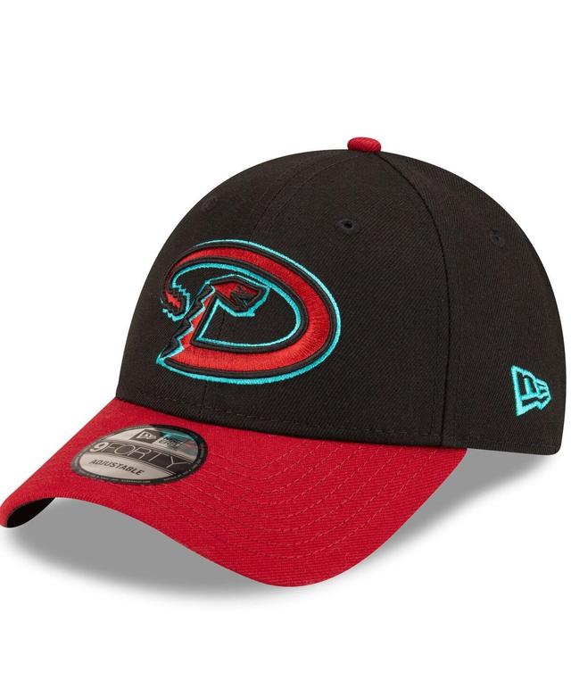 Mens New Era /Red Arizona Diamondbacks Road The League 9FORTY Adjustable Hat Product Image