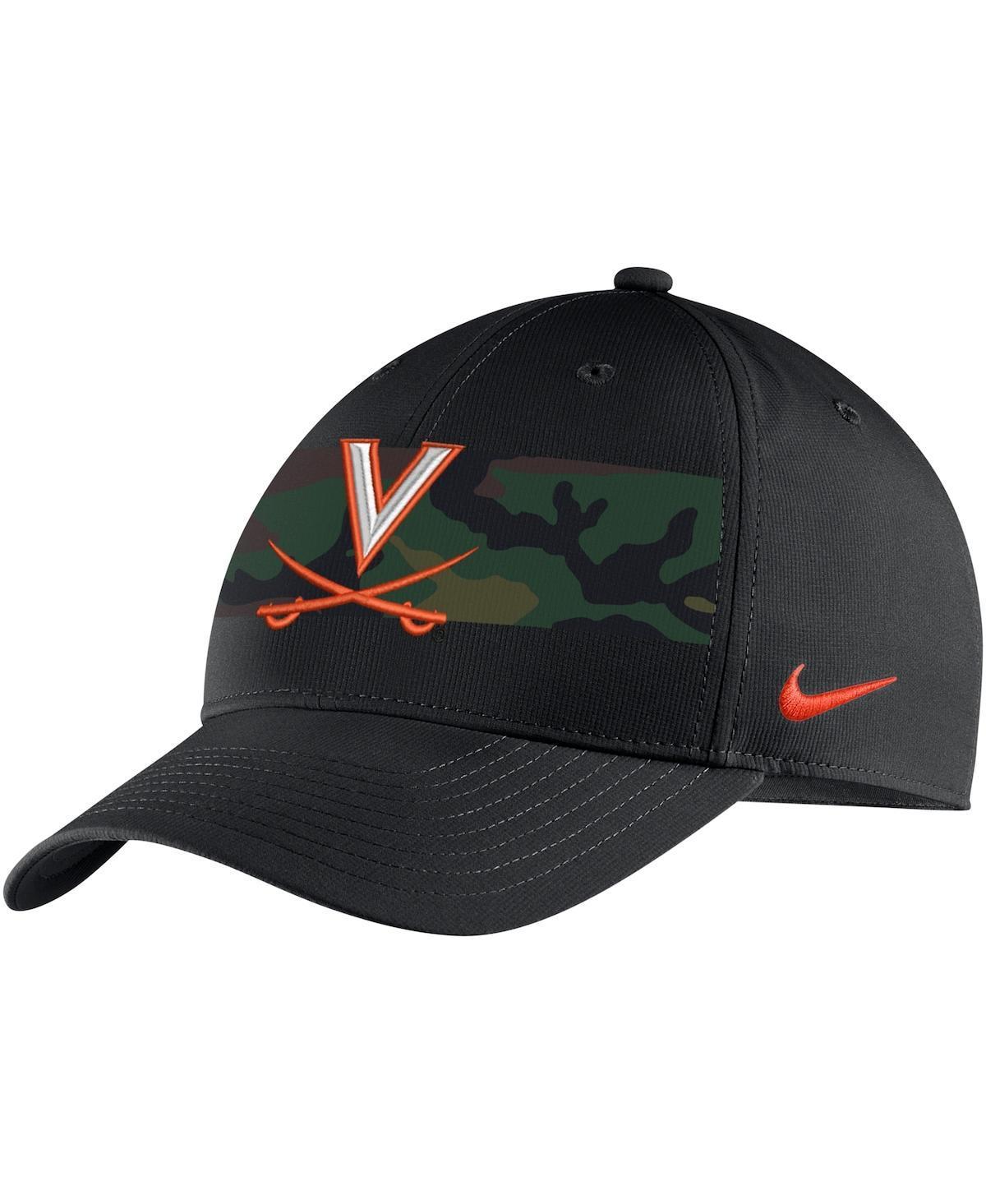 Mens Nike Virginia Cavaliers Military Pack Camo Legacy91 Adjustable Hat Product Image