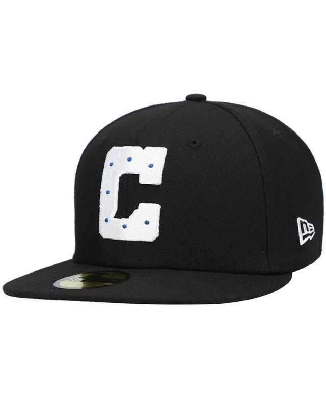 Mens New Era Indianapolis Colts Logo Omaha 59FIFTY Fitted Hat Product Image