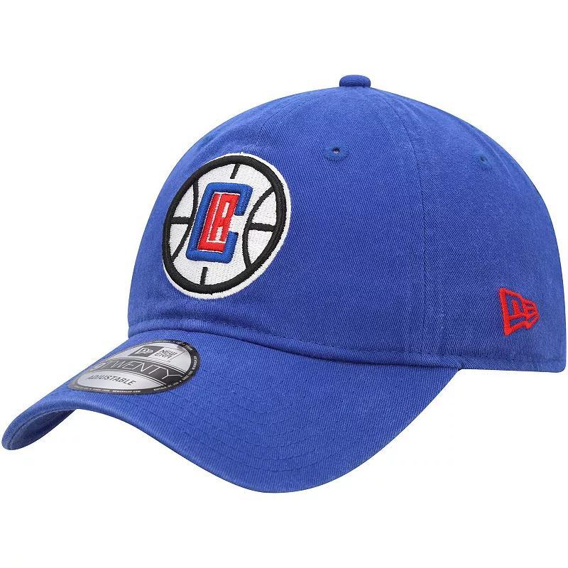 Mens New Era Royal LA Clippers Team 2.0 9TWENTY Adjustable Hat Product Image