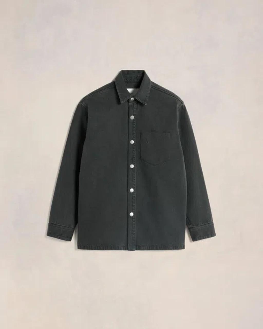 Ami De Coeur Overshirt Black Product Image