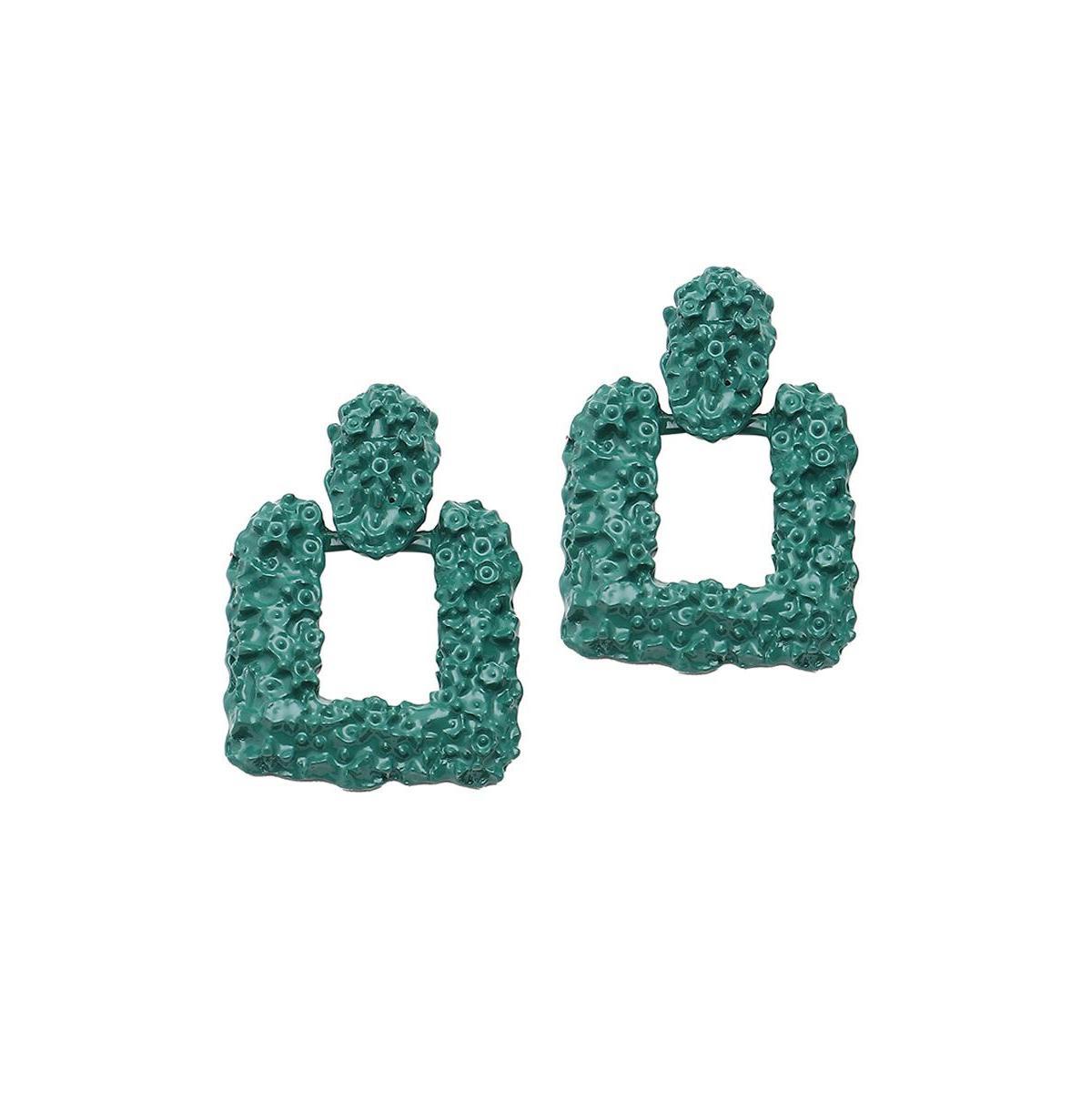 Sohi Womens Corroded Drop Earrings Product Image