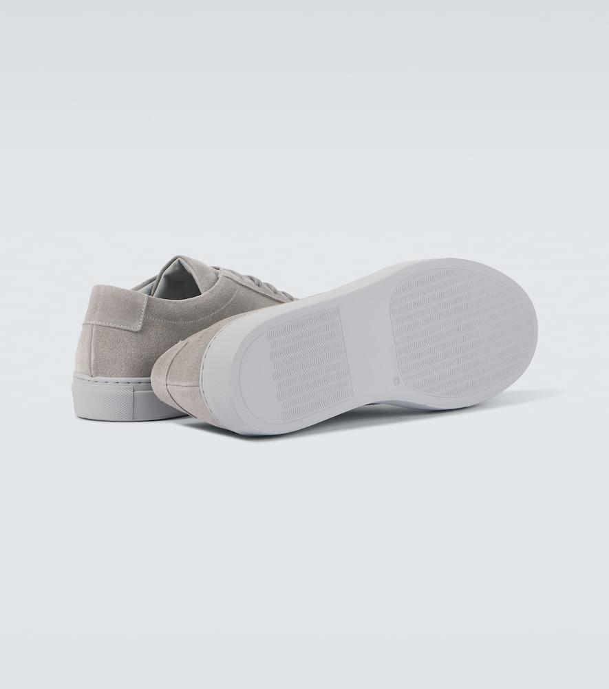 COMMON PROJECTS Achilles Suede Sneakers In Grey Product Image