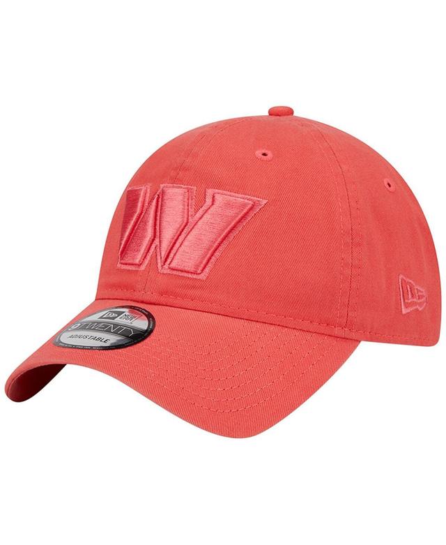 Men's New Era Red Washington Commanders Core Classic 2.0 Brights 9TWENTY Adjustable Hat Product Image