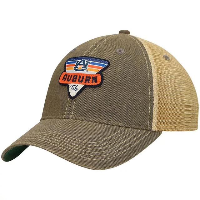 Mens Gray Auburn Tigers Legacy Point Old Favorite Trucker Snapback Hat Product Image