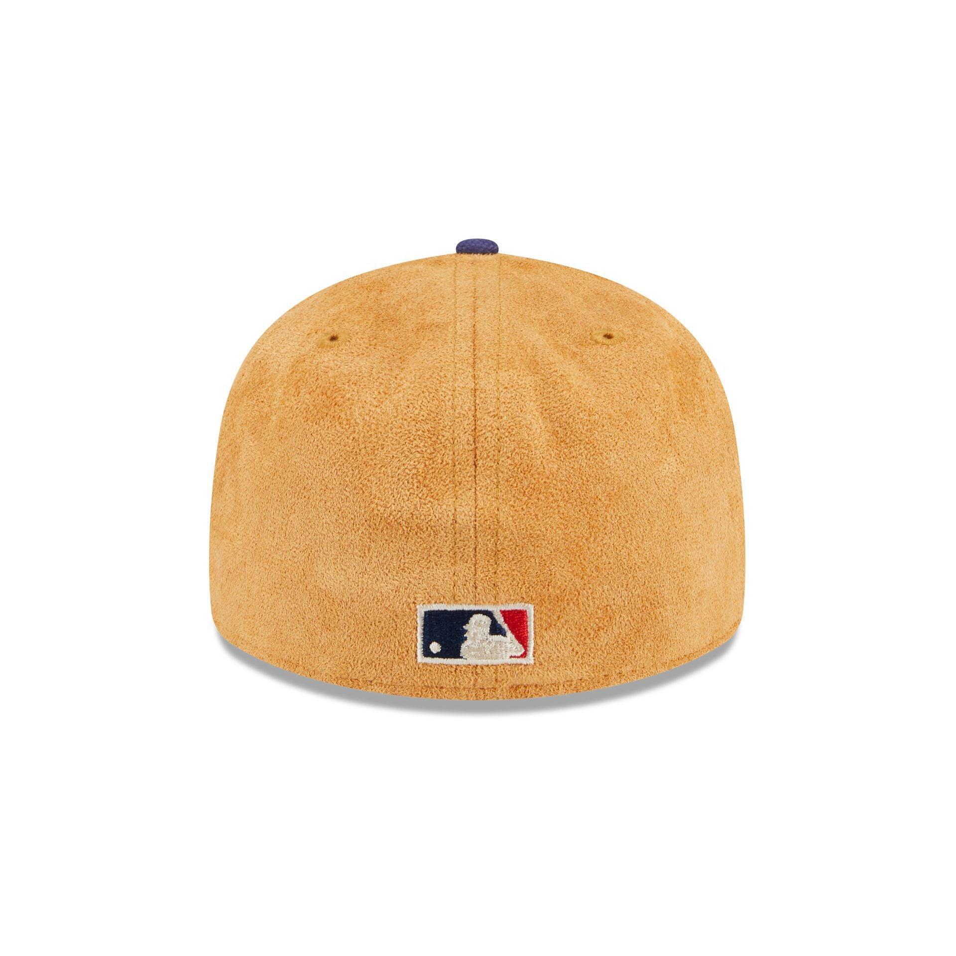 Boston Red Sox Tan Texture Low Profile 59FIFTY Fitted Hat Male Product Image