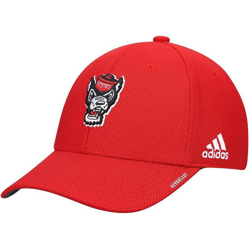 Mens Red Nc State Wolfpack 2021 Sideline Coaches Aeroready Flex Hat Product Image