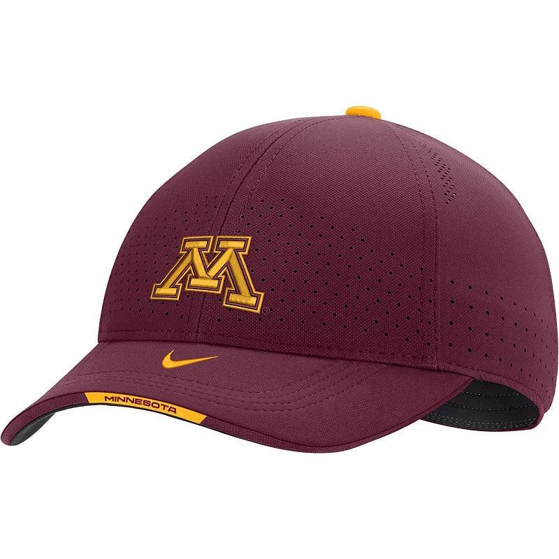 Mens Nike Maroon Minnesota Golden Gophers 2023 Sideline Legacy91 Performance Adjustable Hat Product Image