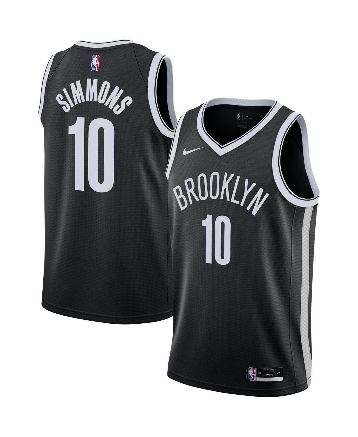 Mens Nike Ben Simmons Black Brooklyn Nets 2021/22 Swingman Jersey - Icon Edition - Black Product Image