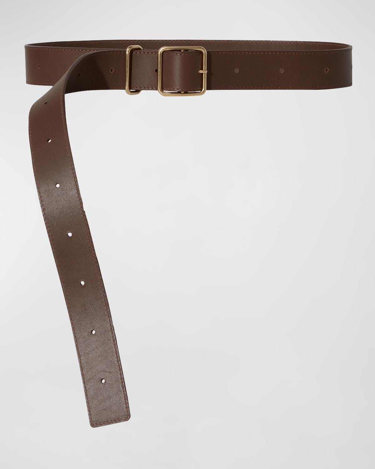 Adjustable Leather & Metal Alloy Belt Product Image