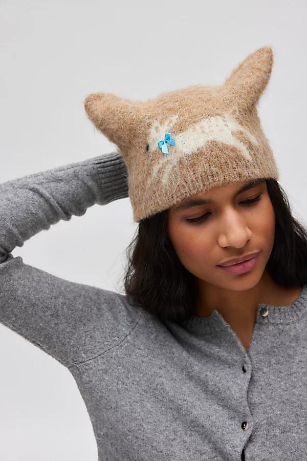 Mylo Fawn Beanie Womens at Urban Outfitters Product Image