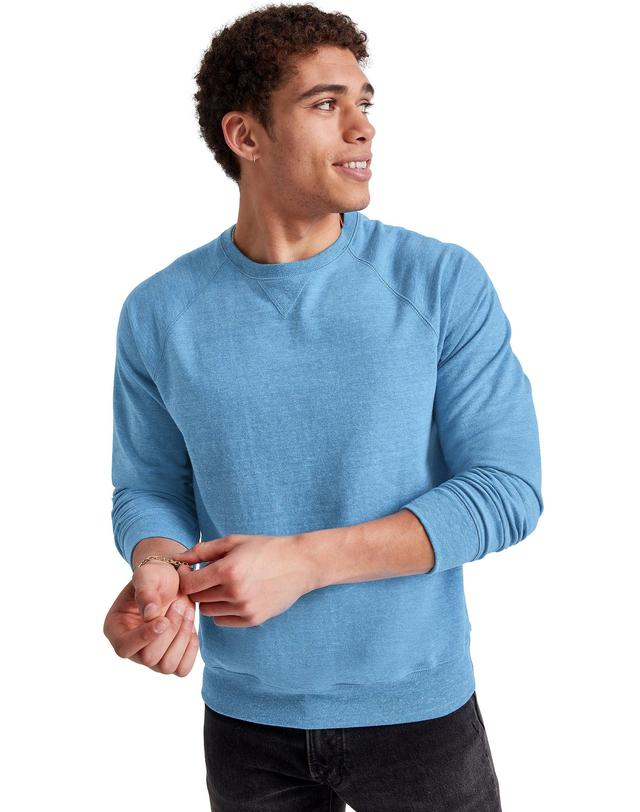 Hanes Originals Mens French Terry Sweatshirt Charcoal Heather S Product Image