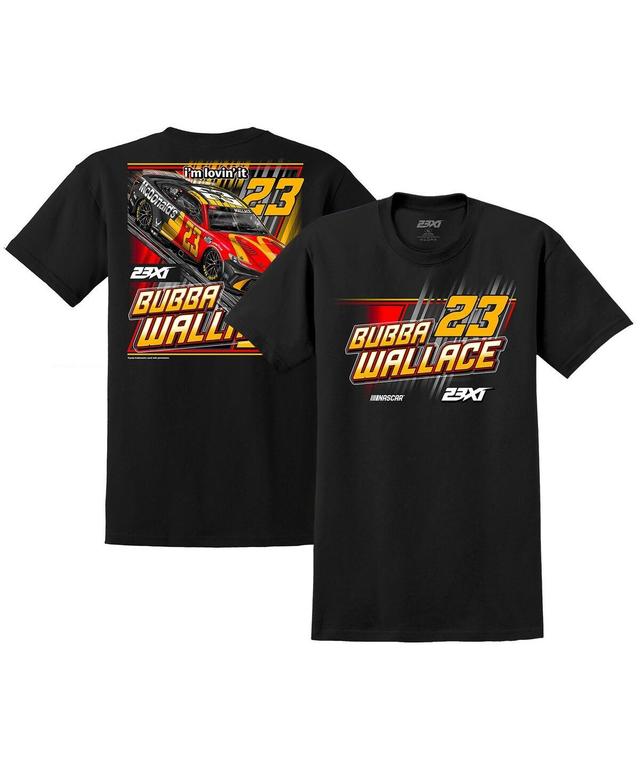 23XI Racing Mens Black Bubba Wallace Car T-Shirt Product Image