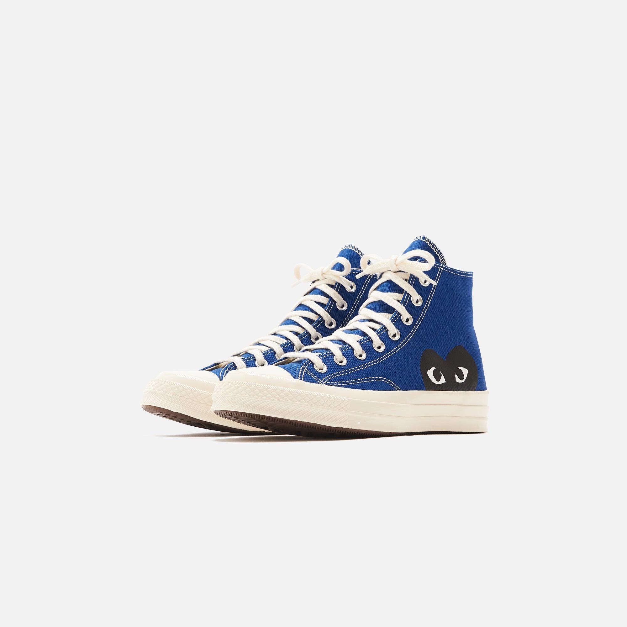 CDG Pocket x Converse Chuck 70 High - Blue Quartz Male Product Image