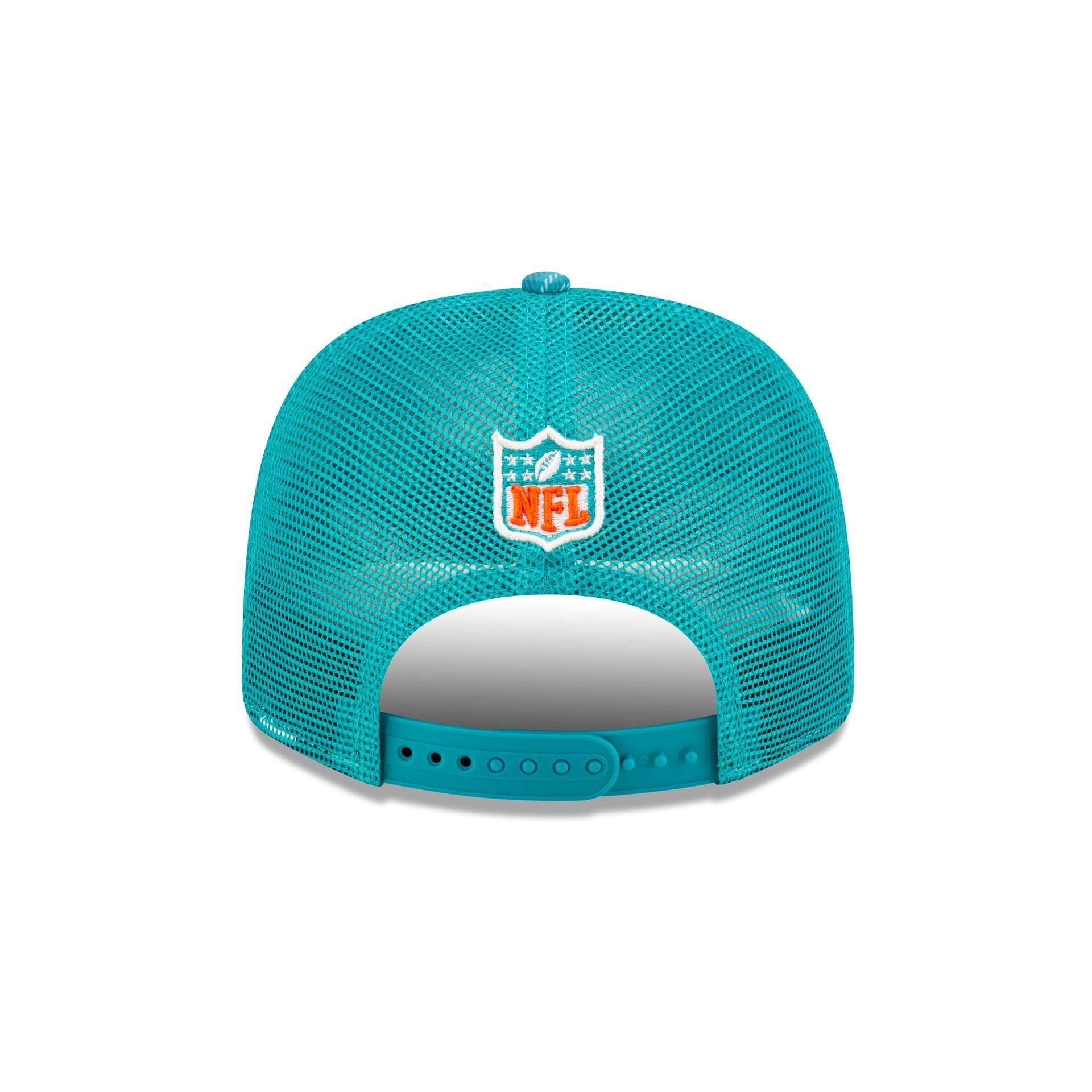 Miami Dolphins 2024 Sideline Statement 9SEVENTY Stretch-Snap Hat Male Product Image