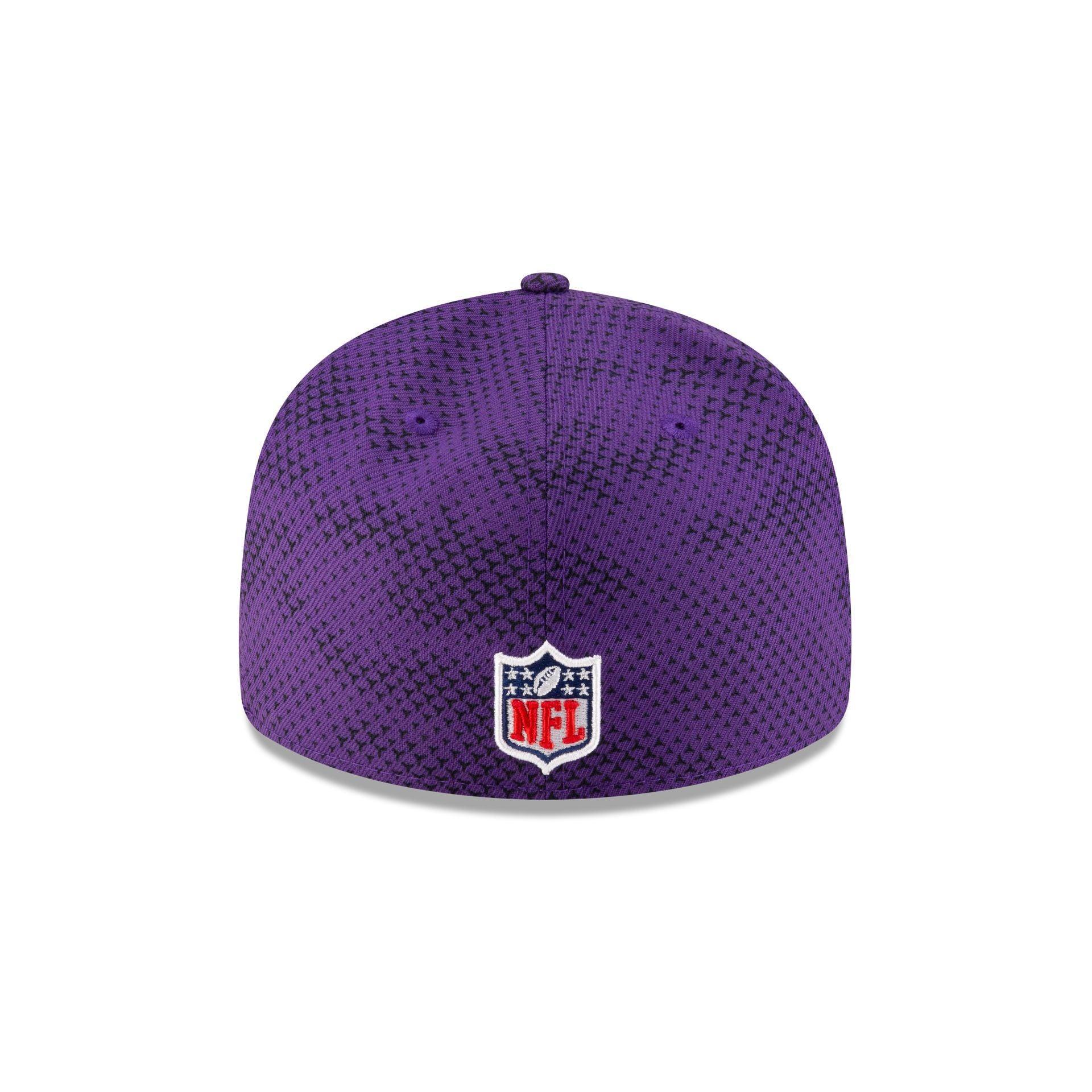 Minnesota Vikings 2024 Sideline Low Profile 59FIFTY Fitted Hat Male Product Image