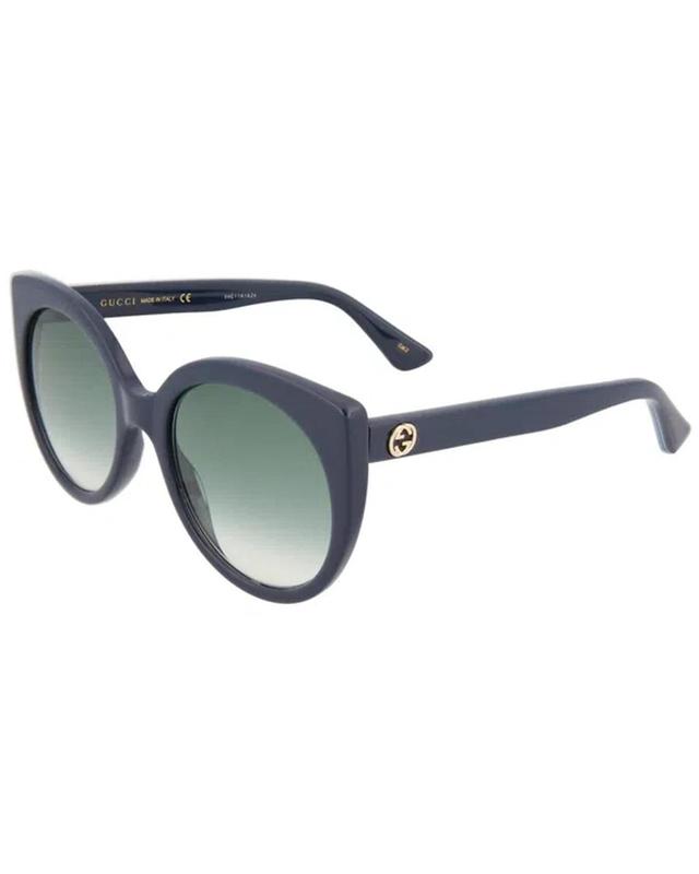 Women's Gg0325s 55mm Sunglasses In Blue Product Image