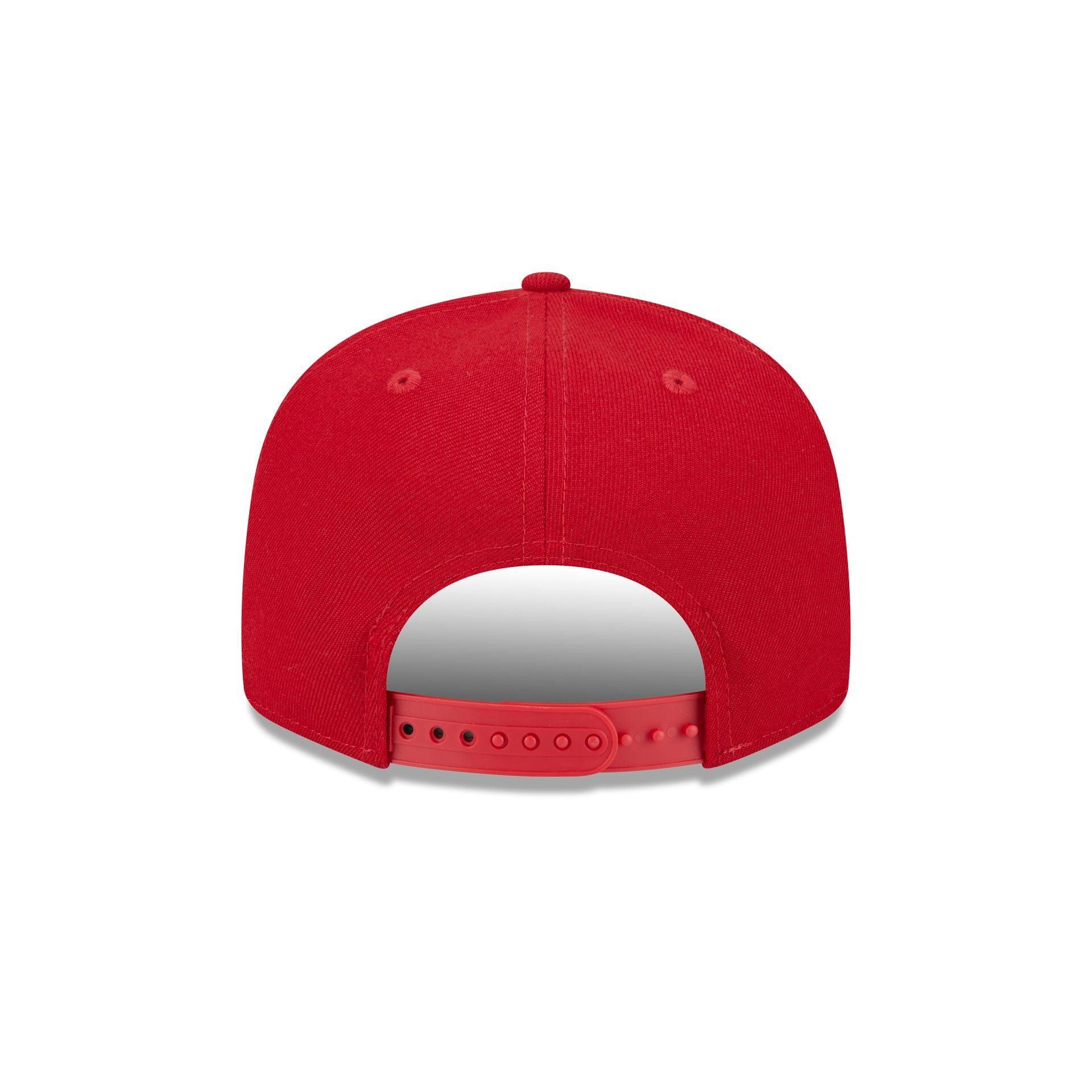 Alpha Industries x Los Angeles Angels Red 9FIFTY Snapback Hat Male Product Image