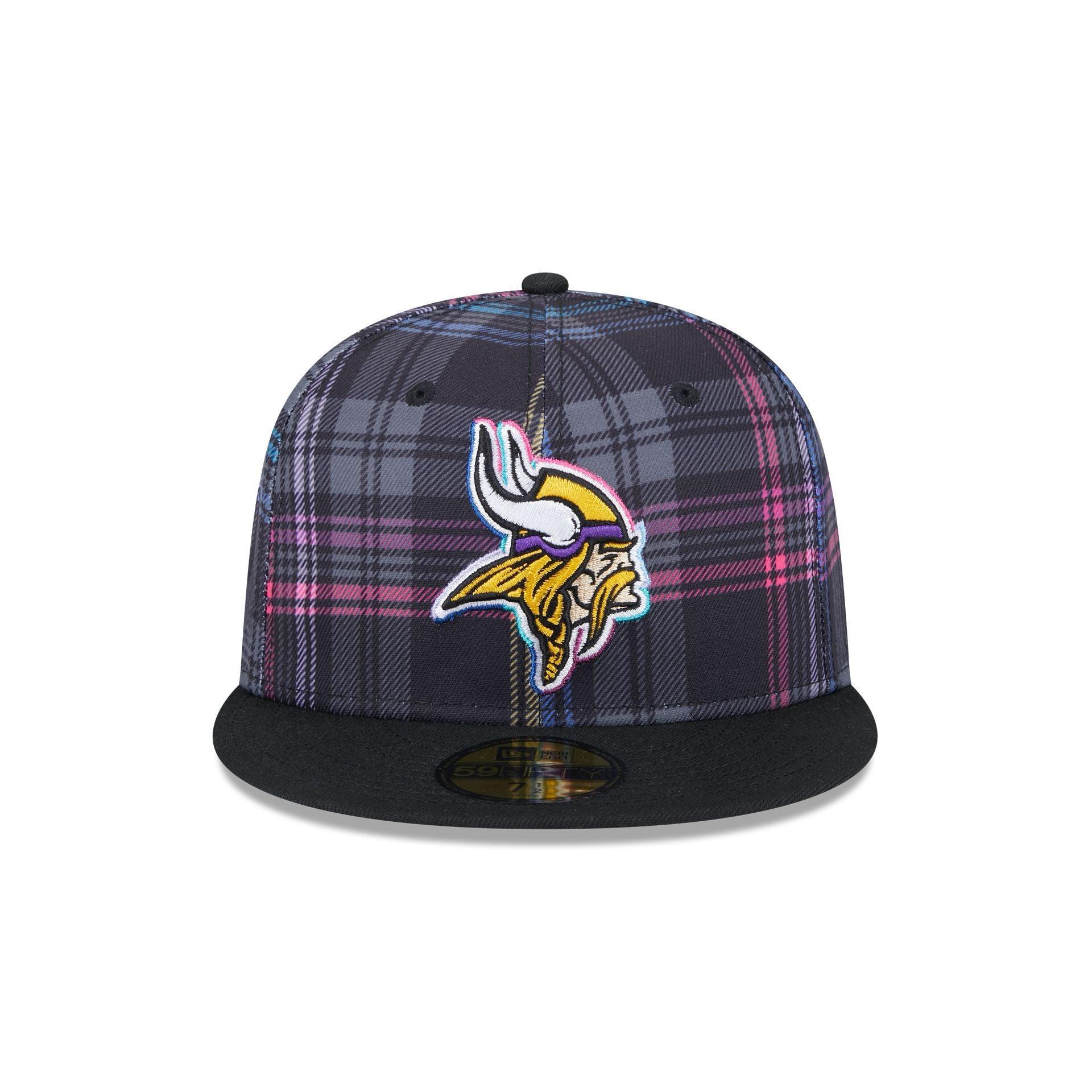 Minnesota Vikings 2024 Crucial Catch 59FIFTY Fitted Hat Male Product Image