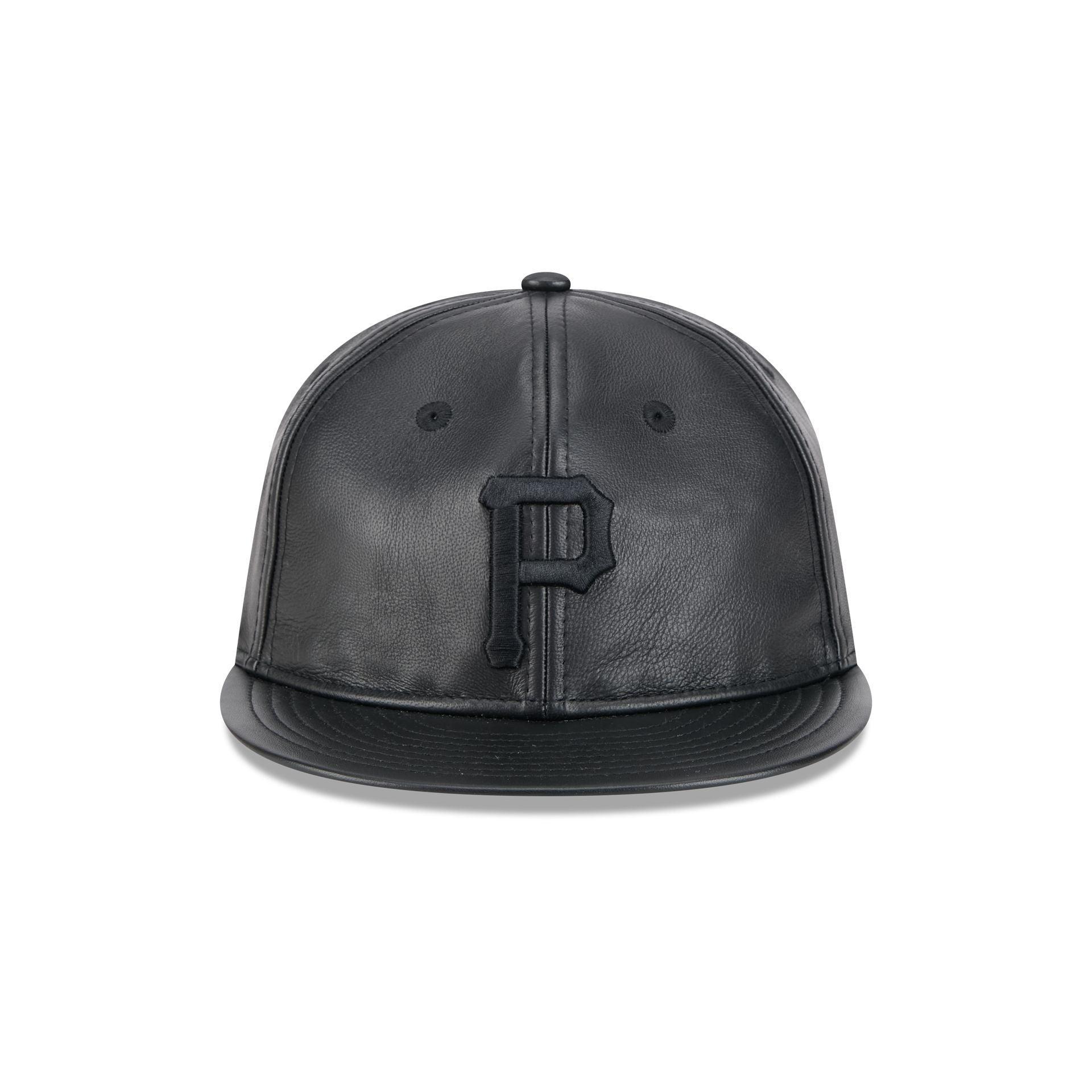 Pittsburgh Pirates Genuine Leather Retro Crown 9FIFTY Strapback Hat Male Product Image