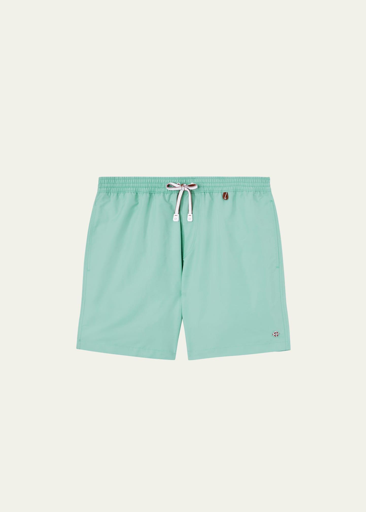 Mens Bay Solid Swim Shorts Product Image