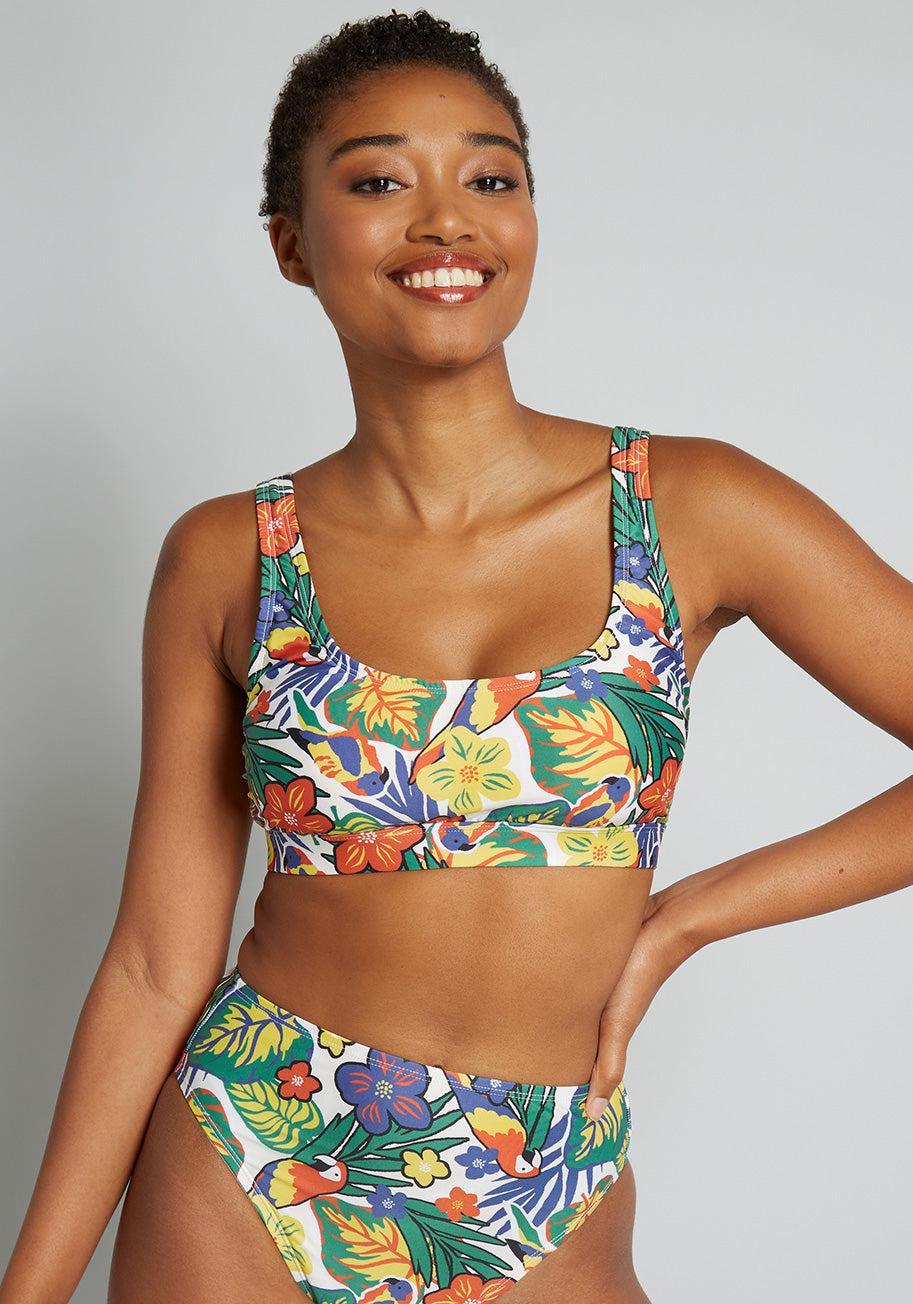 The Billie Crop Bikini Top Product Image