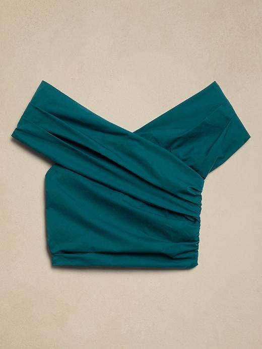 Taffeta Cropped Top Product Image