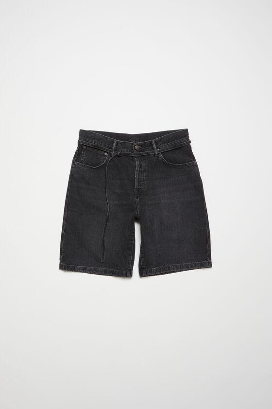 Loose fit denim shorts Product Image