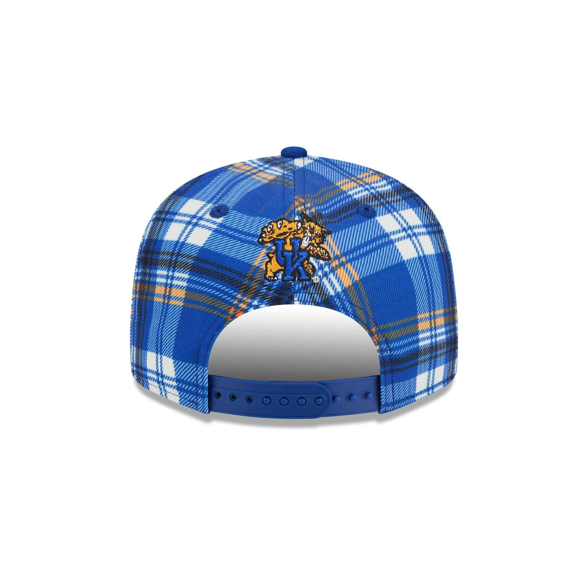 Kentucky Wildcats Plaid 9FIFTY Snapback Hat Male Product Image