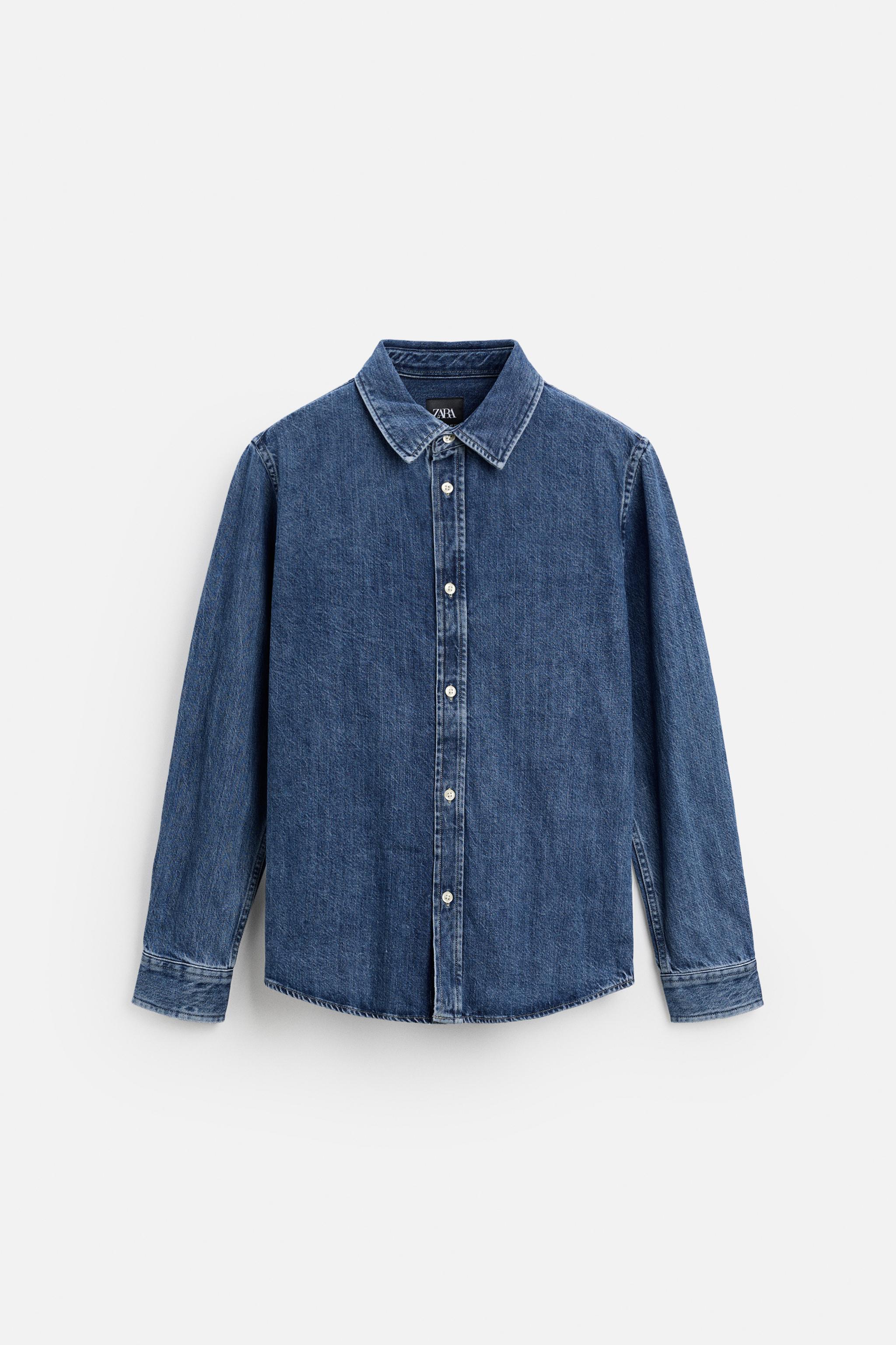 DENIM OVERSHIRT Product Image