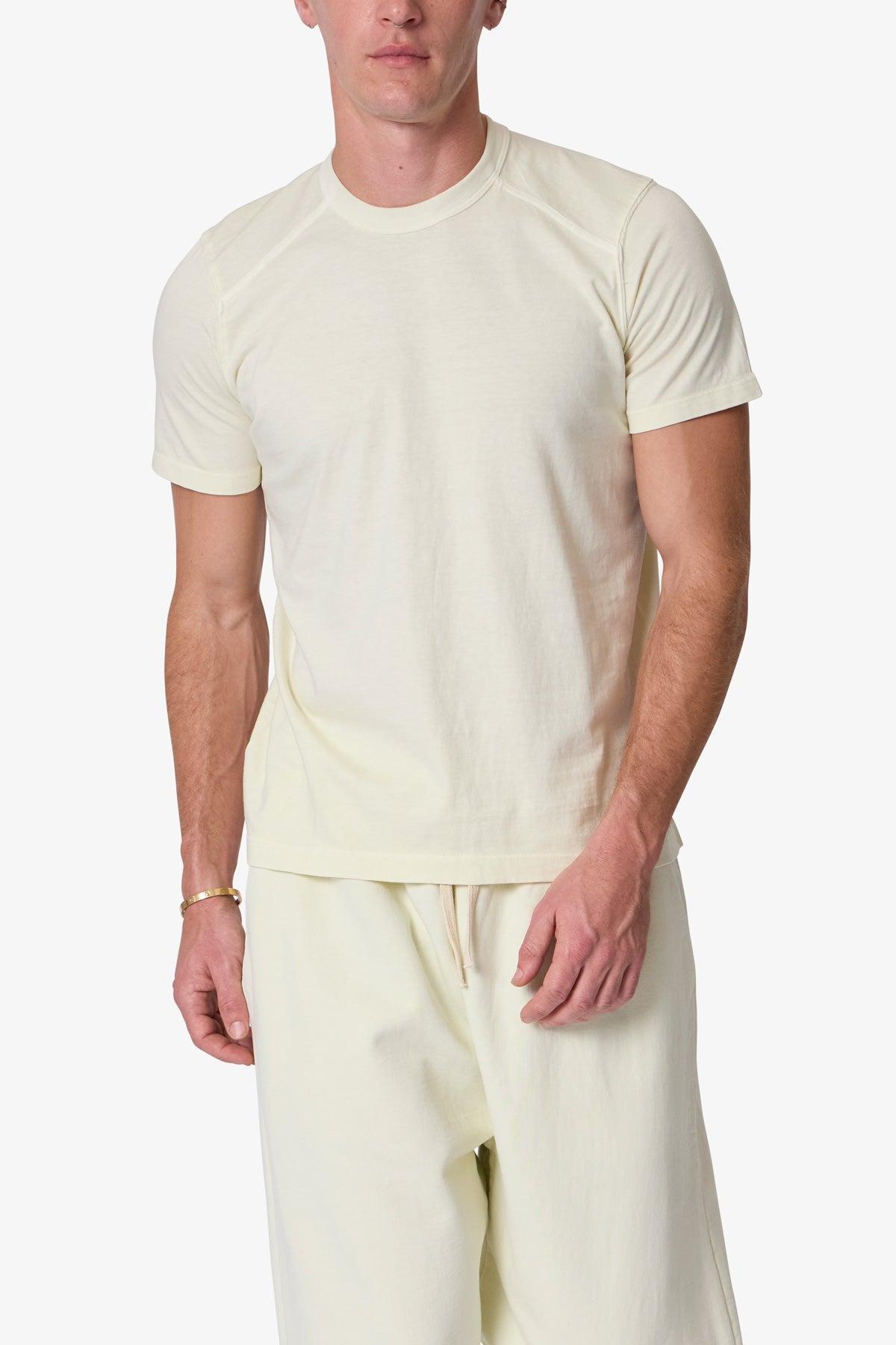 Tight Cropped Tee - Off White Product Image