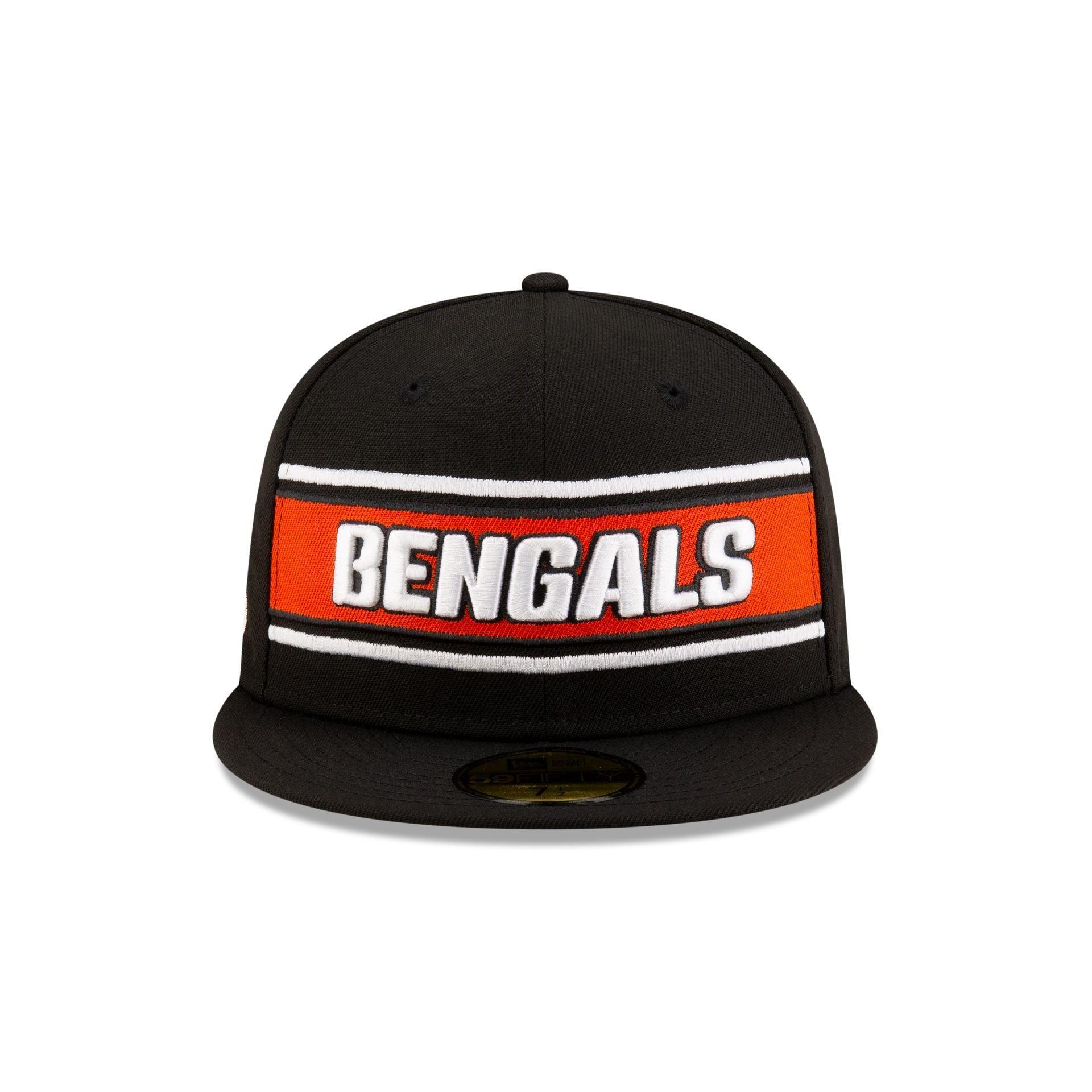 Cincinnati Bengals 2024 Sideline Black 59FIFTY Fitted Hat Male Product Image