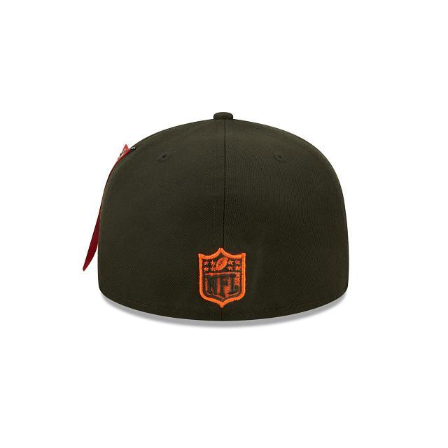 Alpha Industries X Cincinnati Bengals 59FIFTY Fitted Hat Male Product Image