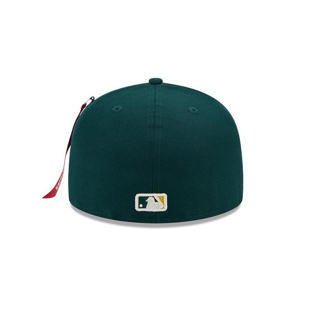 Alpha Industries X Oakland Athletics Dual Logo 59FIFTY Fitted Hat Male Product Image