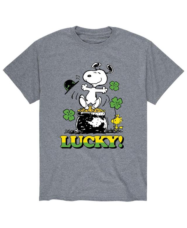 Mens Peanuts Lucky T-Shirt Product Image