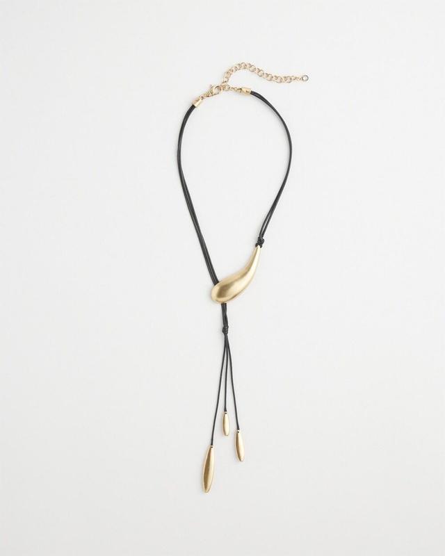 Multistrand Y-Necklace   Chico's - Gold - Women Product Image