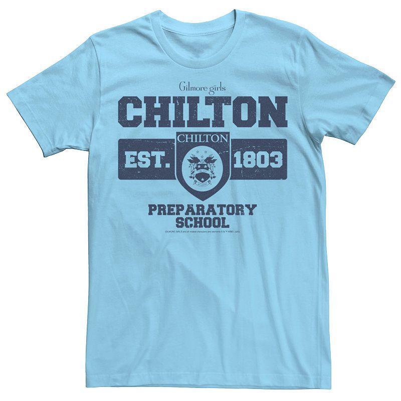 Mens Gilmore Girls Chilton Preparatory School Est. 1803 Tee Athletic Grey Product Image