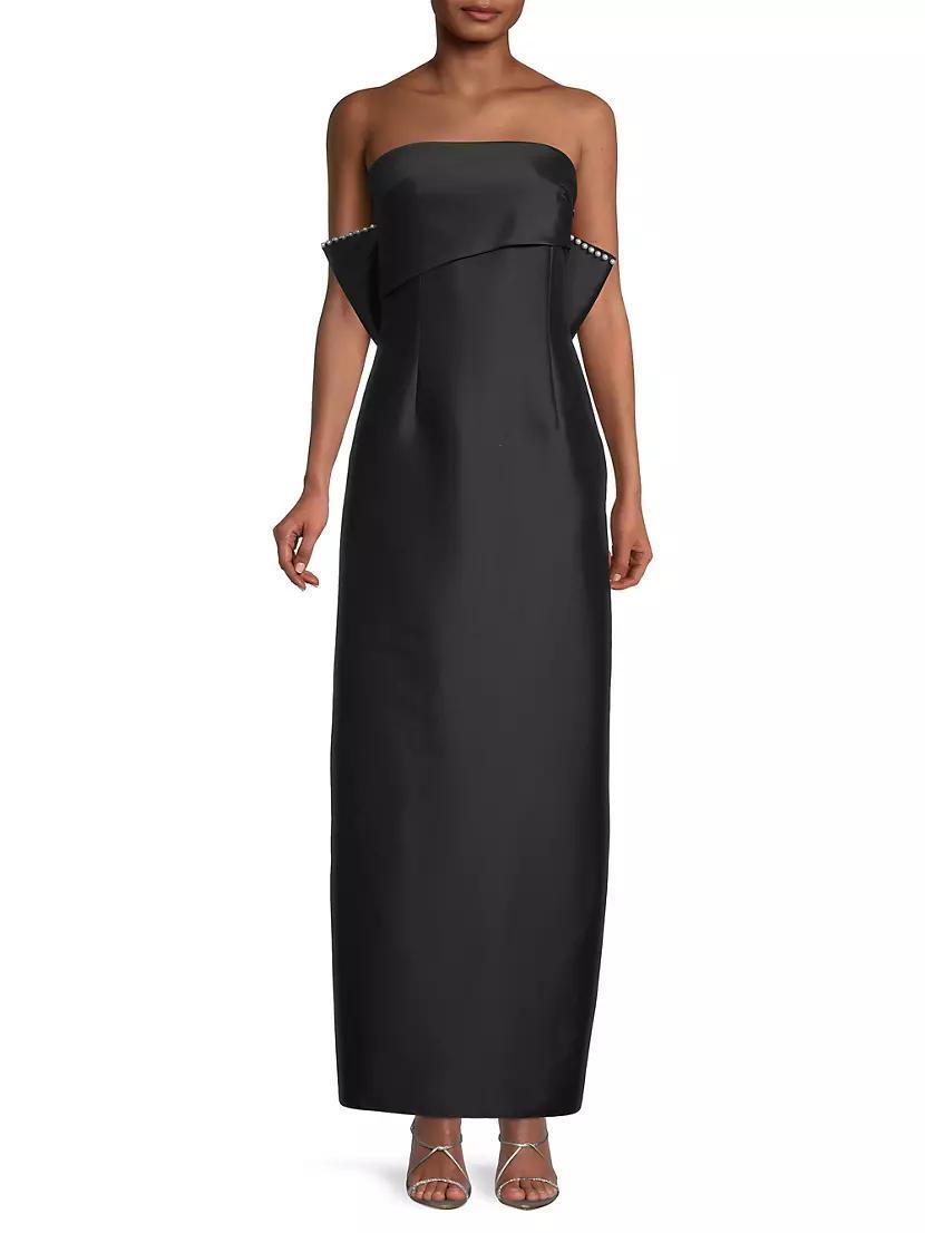 Keira Bow Column Gown Product Image