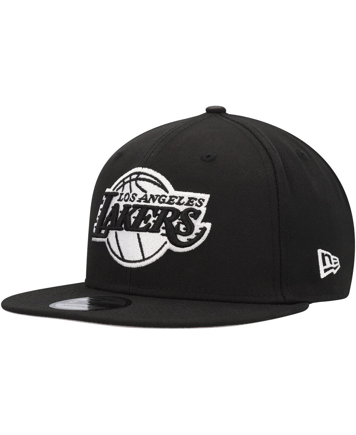 Mens New Era Los Angeles Lakers Chainstitch 9FIFTY Snapback Hat Product Image