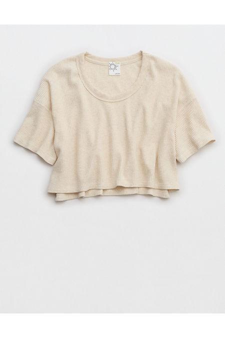 OFFLINE By Aerie Wow Waffle Scoop T-Shirt Women's Product Image