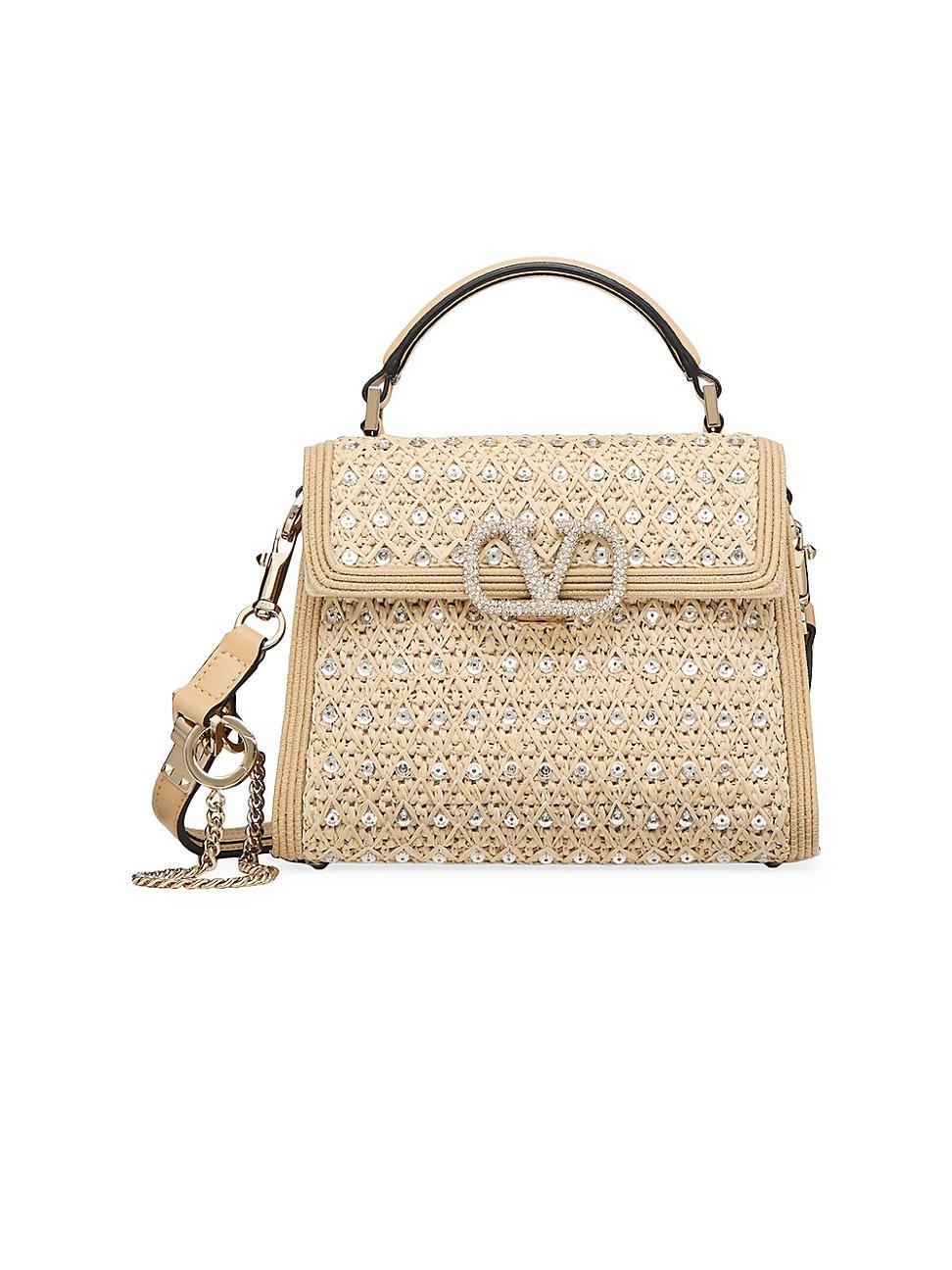 Womens VSling Mini Embroidered Handbag Product Image