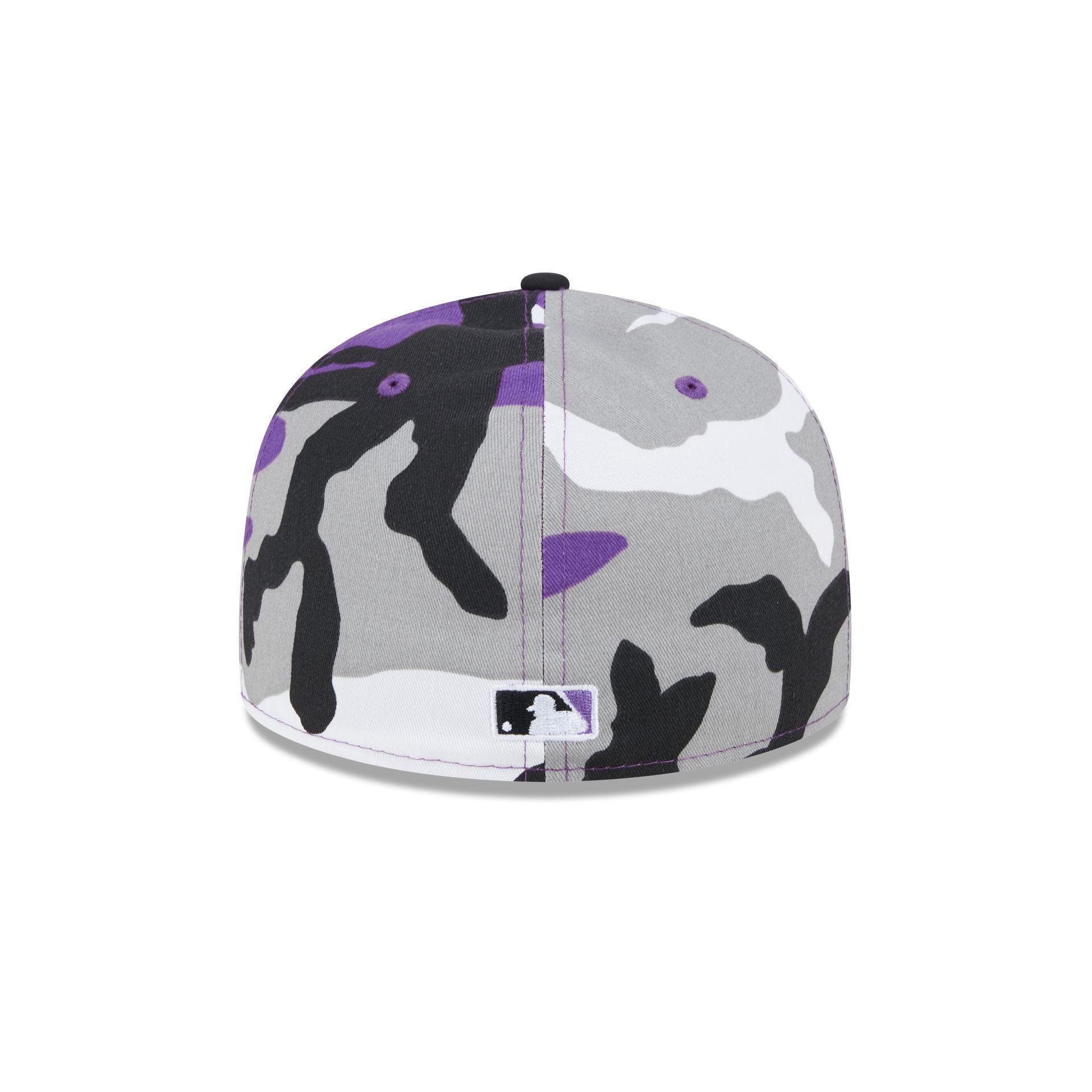 Just Caps Color Camo Chicago Cubs 59FIFTY Fitted Hat Male Product Image