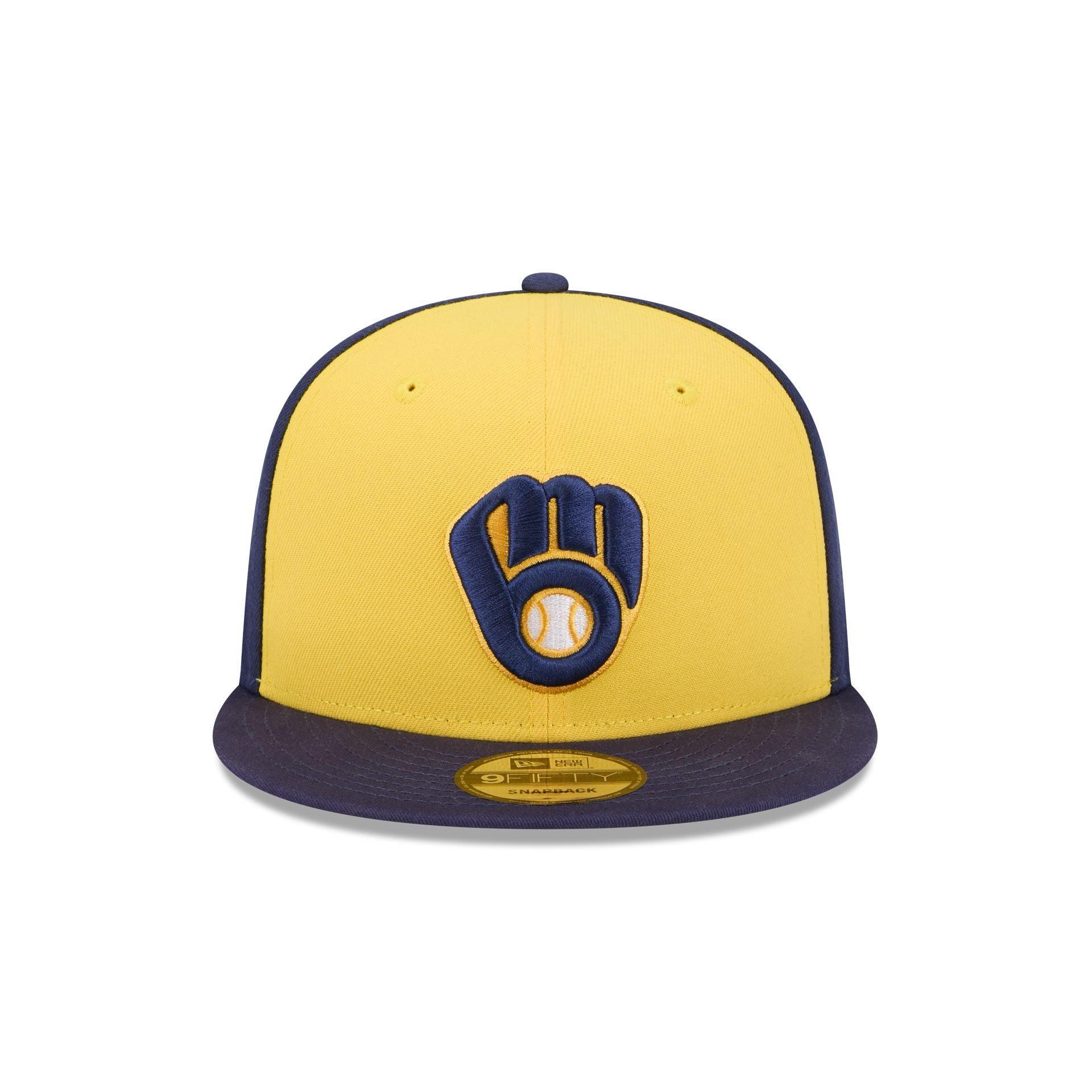 Milwaukee Brewers Cooperstown 9FIFTY Snapback Hat Male Product Image