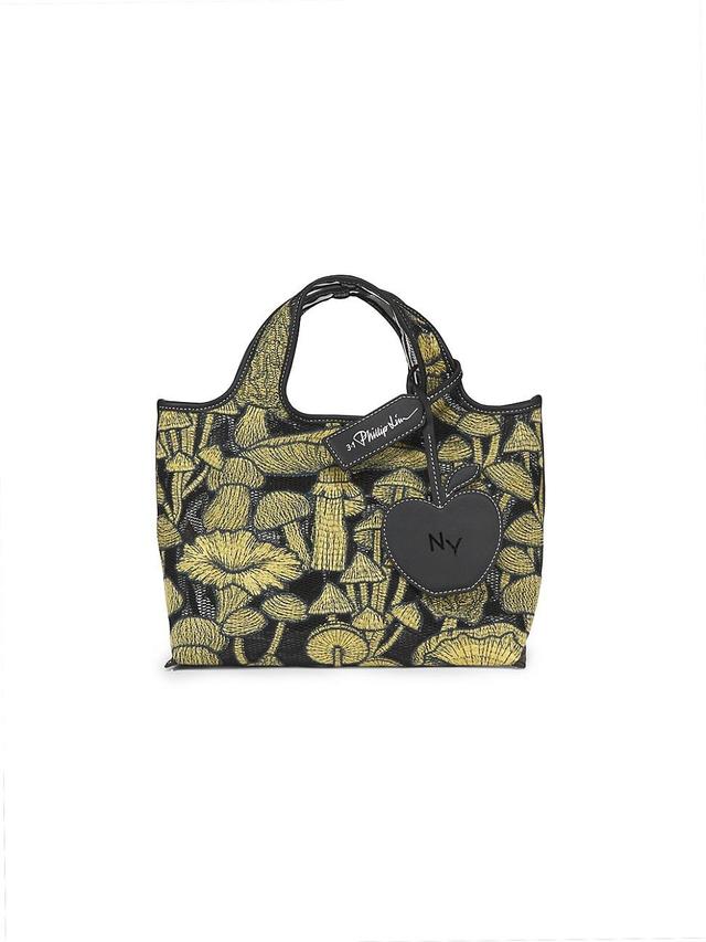 Womens Ethereal Mushrooms Mini Market Tote Bag Product Image