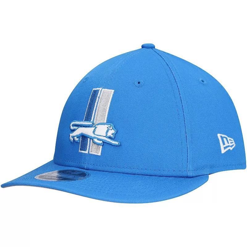 Mens New Era Detroit Lions Main Low Profile 9FIFTY Snapback Hat Product Image