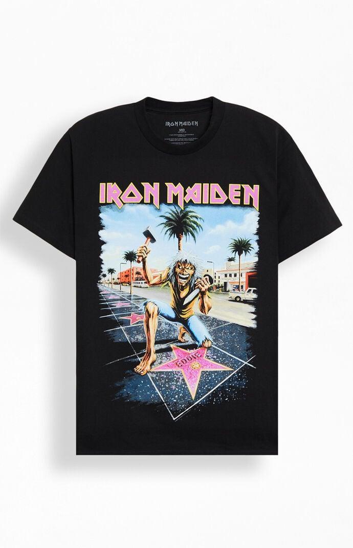 Men's Iron Maiden LA Tour T-Shirt Product Image