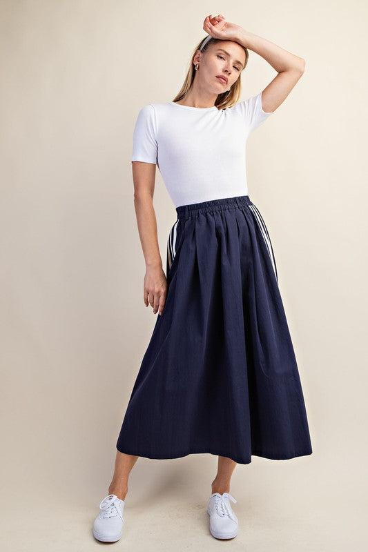 GIGIO Easy Chic Midi Skirt Product Image